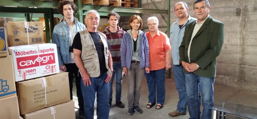 Stühle des 10. Schuljahres – Dank aus Ungarn