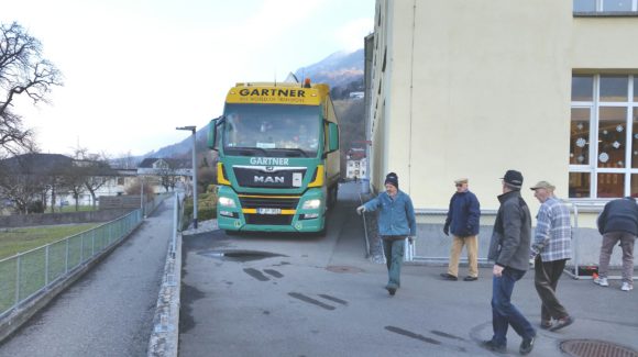 Erster Transport 2018 geht in die Ukraine