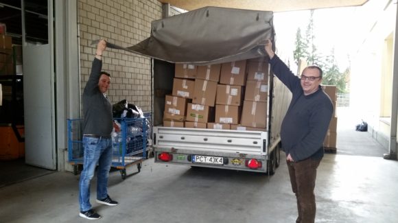 Transport nach Krzyz / Polen