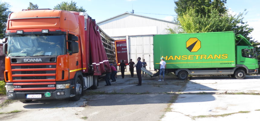 Transport nach Moldawien