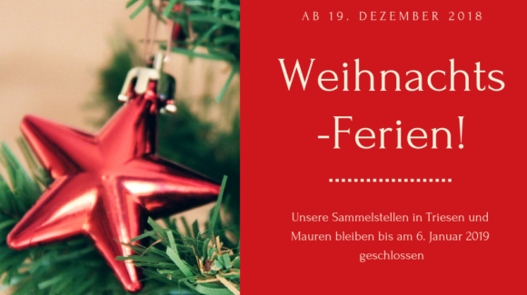 Weihnachtsferien
