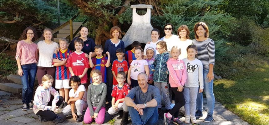 Besuch im Ferienheim Gamander