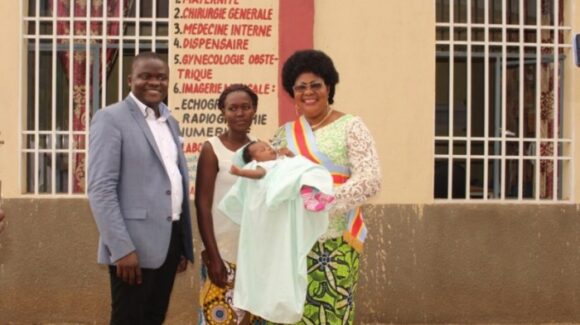 Abschluss des Projektes Gesundheitszentrum Kongo, Afrika