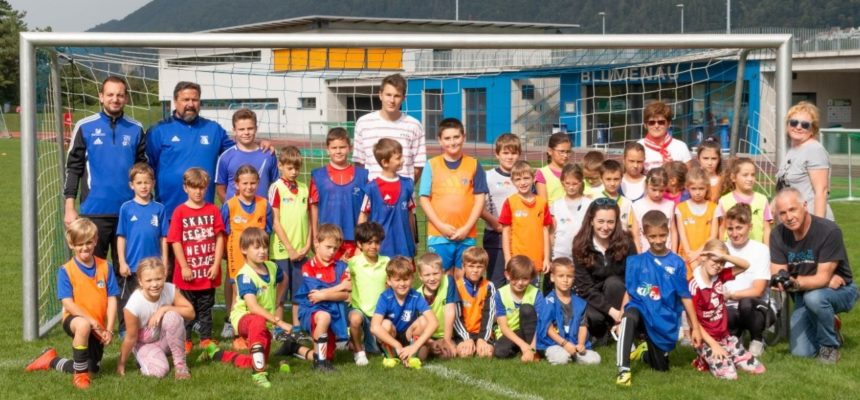 Polysportiver Nachmittag mit dem Fussballclub Triesen