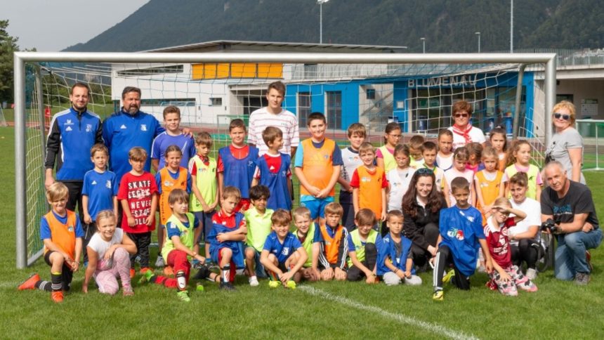 Polysportiver Nachmittag mit dem Fussballclub Triesen