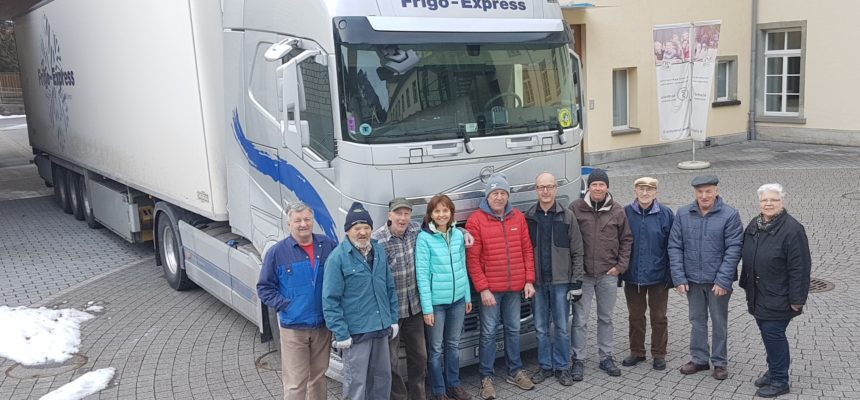 Transport zu Pater Juraj in die Ukraine