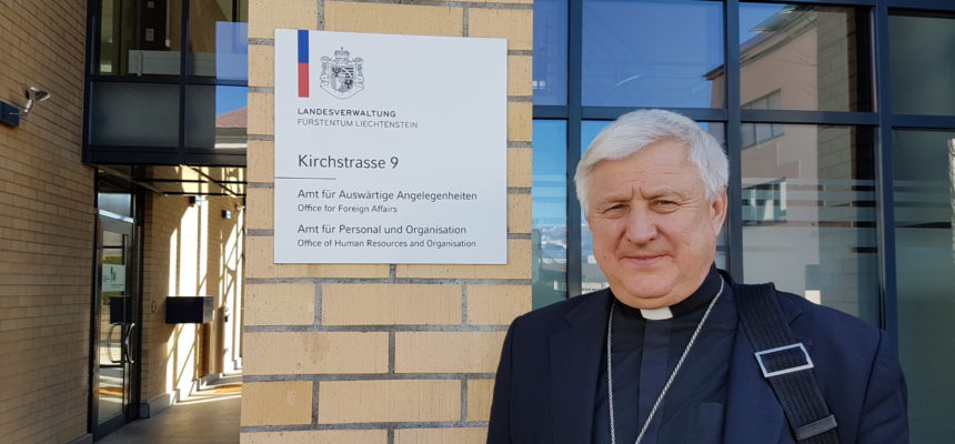 Besuch von Bischof Stanislav Shyrokoradiu aus der Ostukraine