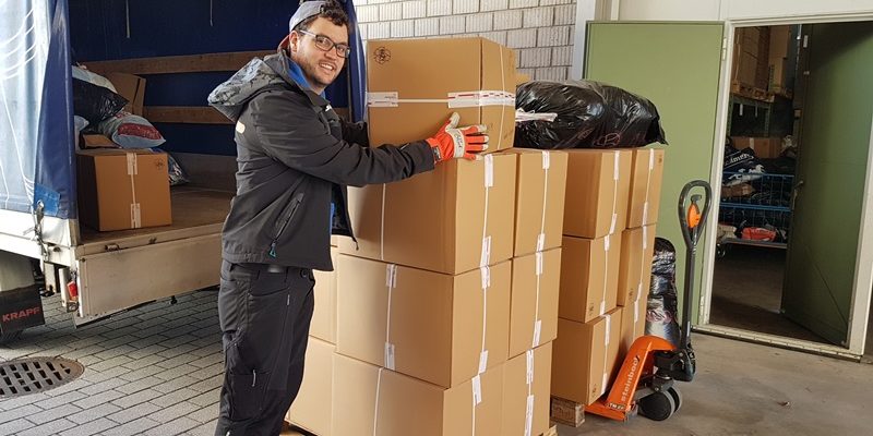 2. Hilfsgüterlieferung für Flüchtlingslager auf Lesbos