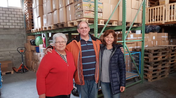 Pater Arpad aus Ungarn bedankt sich