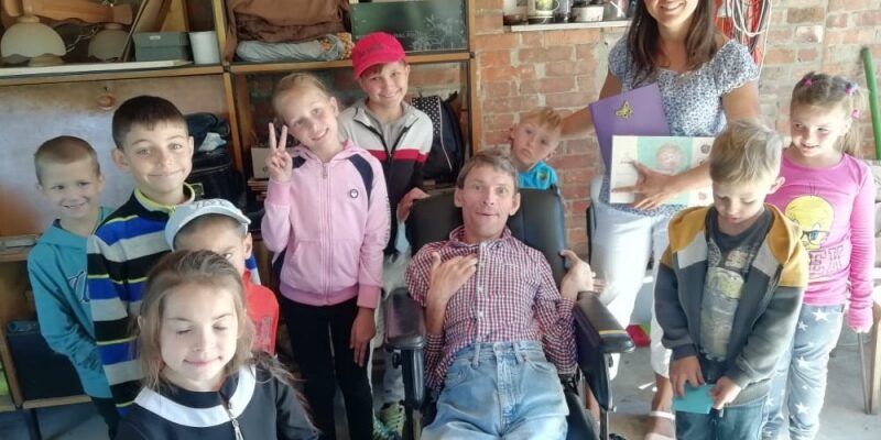 Haus der Mütter in Kharkiv in der Ostukraine