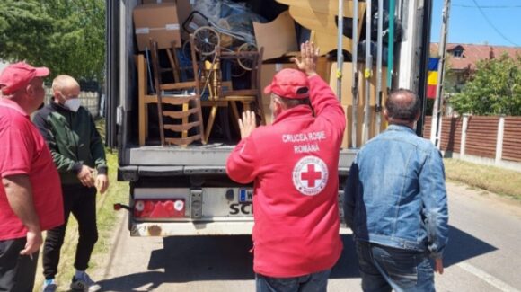 Ein weiterer Transport ist in Rumänien angekommen