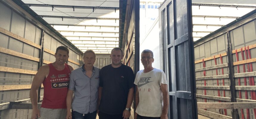 Hilfsgüterlieferung nach Gabrovo, Bulgarien