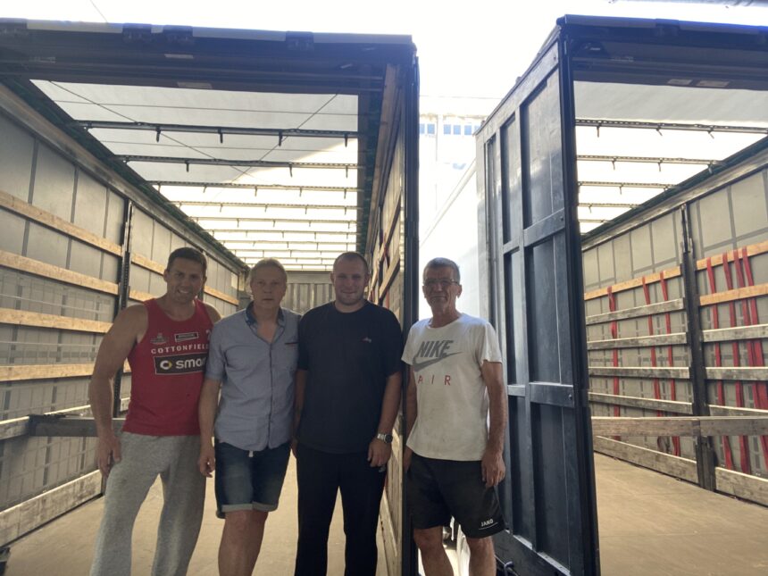 Hilfsgüterlieferung nach Gabrovo, Bulgarien