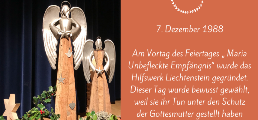 35 Jahre Hilfswerk Liechtenstein