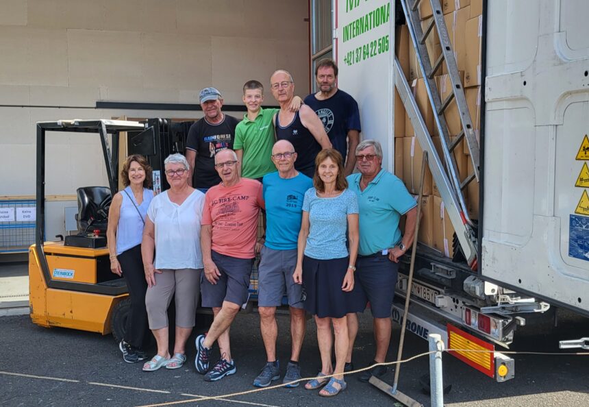 Transport in die Ukraine